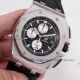 Perfect Replica Audemars Piguet Royal Oak Offshore Stainless Steel Case Black Steel Bezel 44mm Watch  (6)_th.jpg